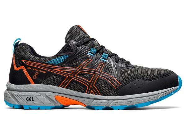 Asics Trailschoenen Heren, GEL-VENTURE Zwart/Goud/Oranje - Asics Te Koop | B7901238-PS